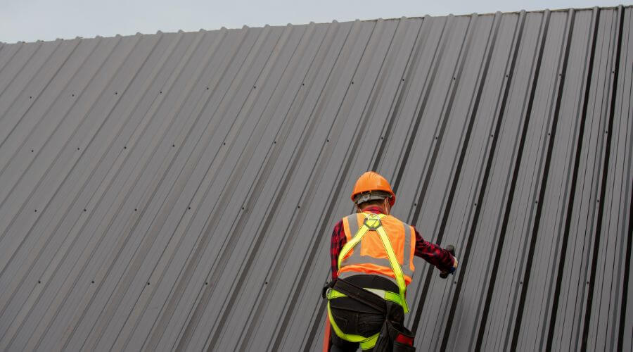Professional metal roof installation services in Beauty, KY